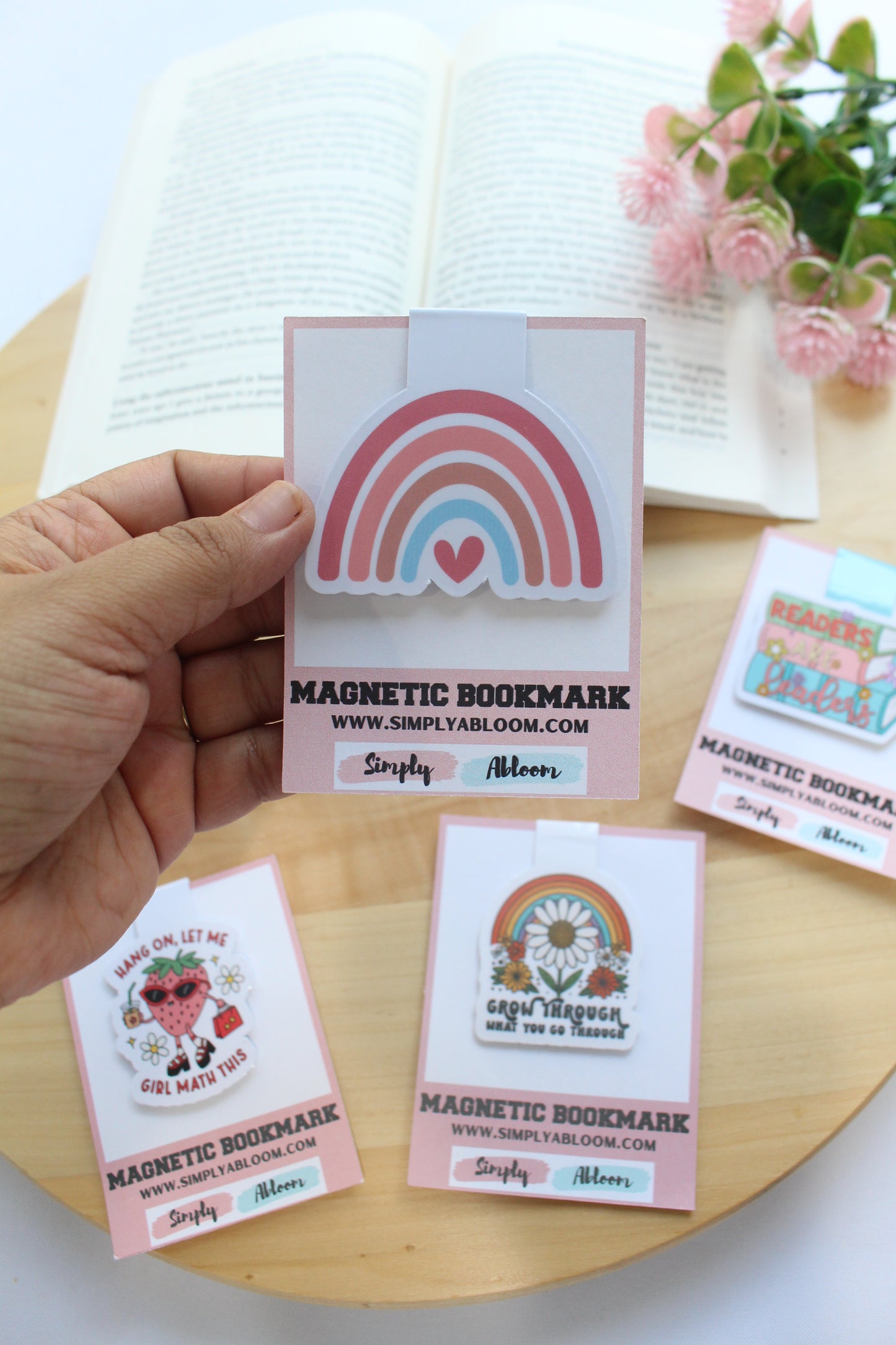 Rainbow Magnetic Bookmark