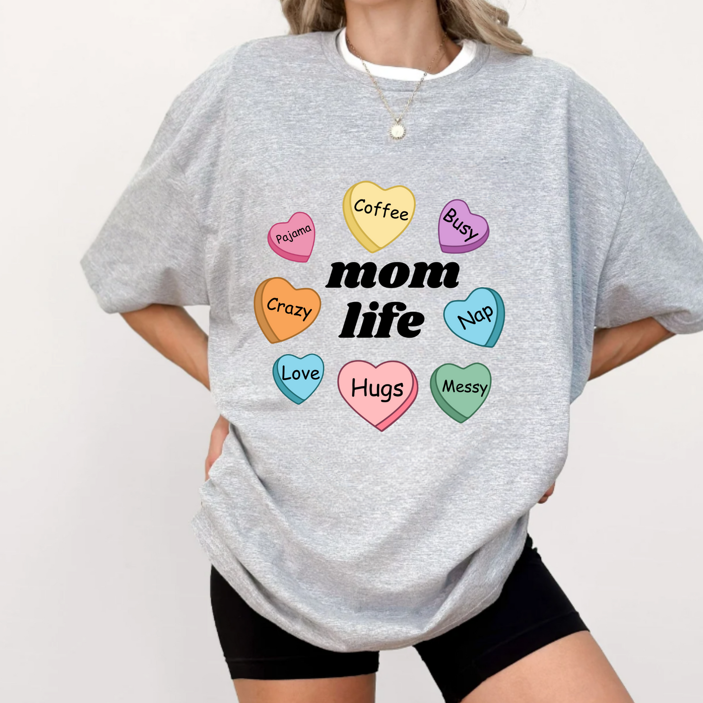 Mom Life Valentine Shirt & Sweatshirt