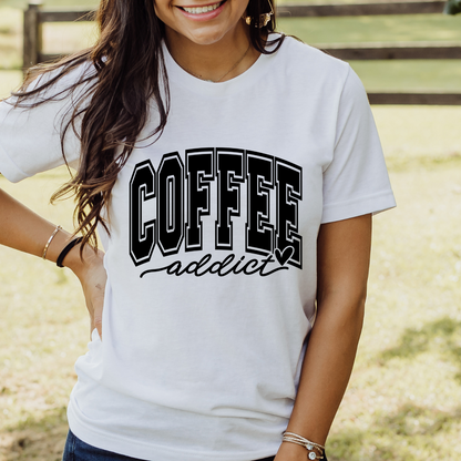 Coffee Addict Shirt & Sweatshirt