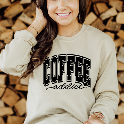 Coffee Addict Shirt & Sweatshirt