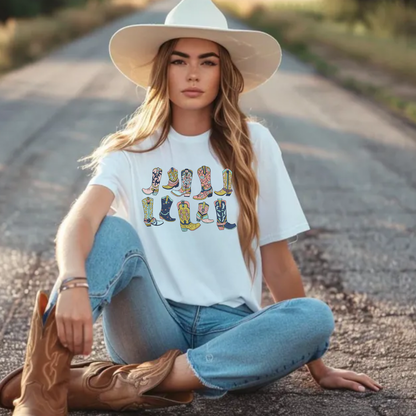 Cowgirl Boots Shirt & Sweatshirt