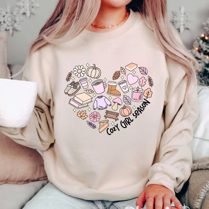 Cozy Girl Season Sweatshirt & Shirt