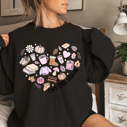 Cozy Girl Season Sweatshirt & Shirt