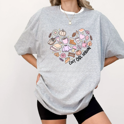 Cozy Girl Season Sweatshirt & Shirt