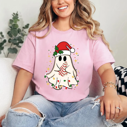 Christmas Ghosts Sweatshirt, Ghost Santa Sweatshirt,  Christmas Shirt