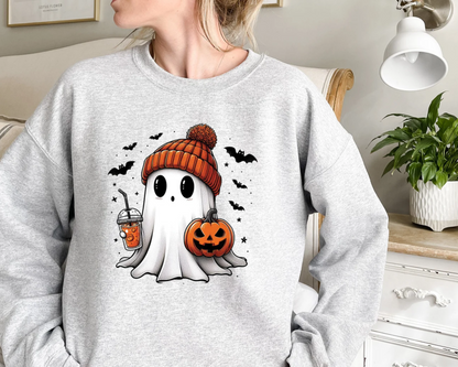 Cute Ghost Sweatshirt & Shirt