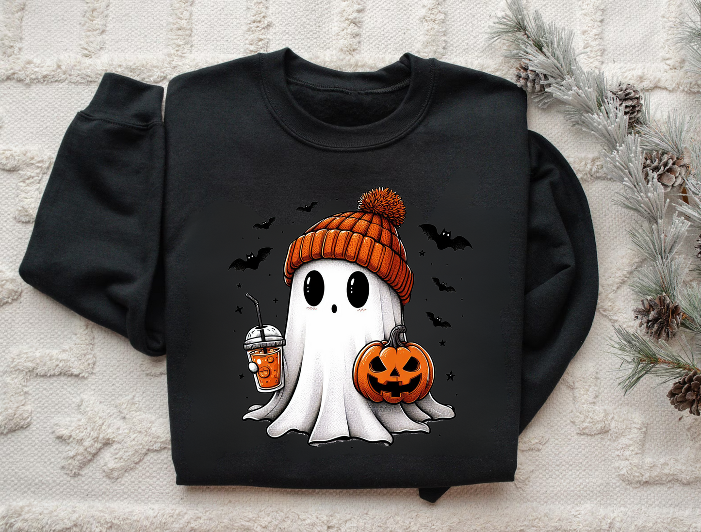 Cute Ghost Sweatshirt & Shirt