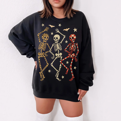 Dancing Skeleton Sweatshirt & Shirt
