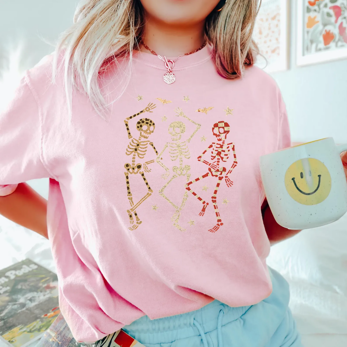 Dancing Skeleton Sweatshirt & Shirt