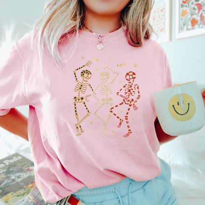 Dancing Skeleton Sweatshirt & Shirt
