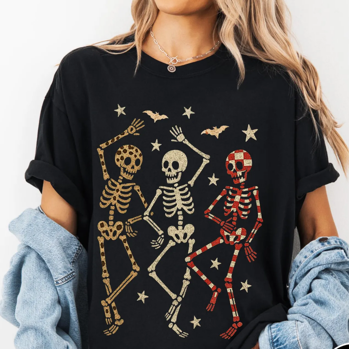 Dancing Skeleton Sweatshirt & Shirt