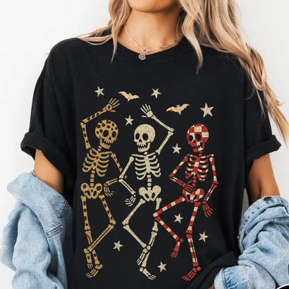 Dancing Skeleton Sweatshirt & Shirt