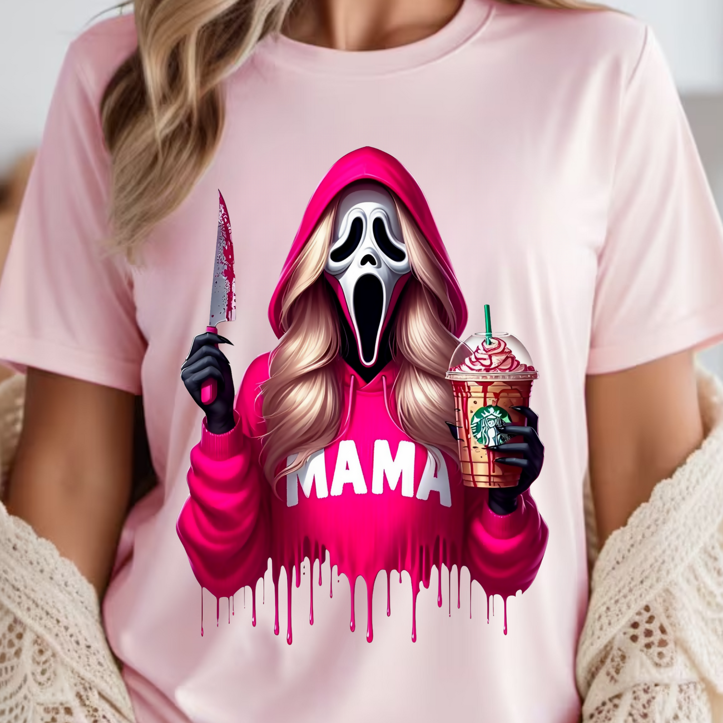 Spooky Coffee  Mama Shirt & Sweatshirt