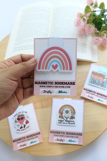 Rainbow Magnetic Bookmark