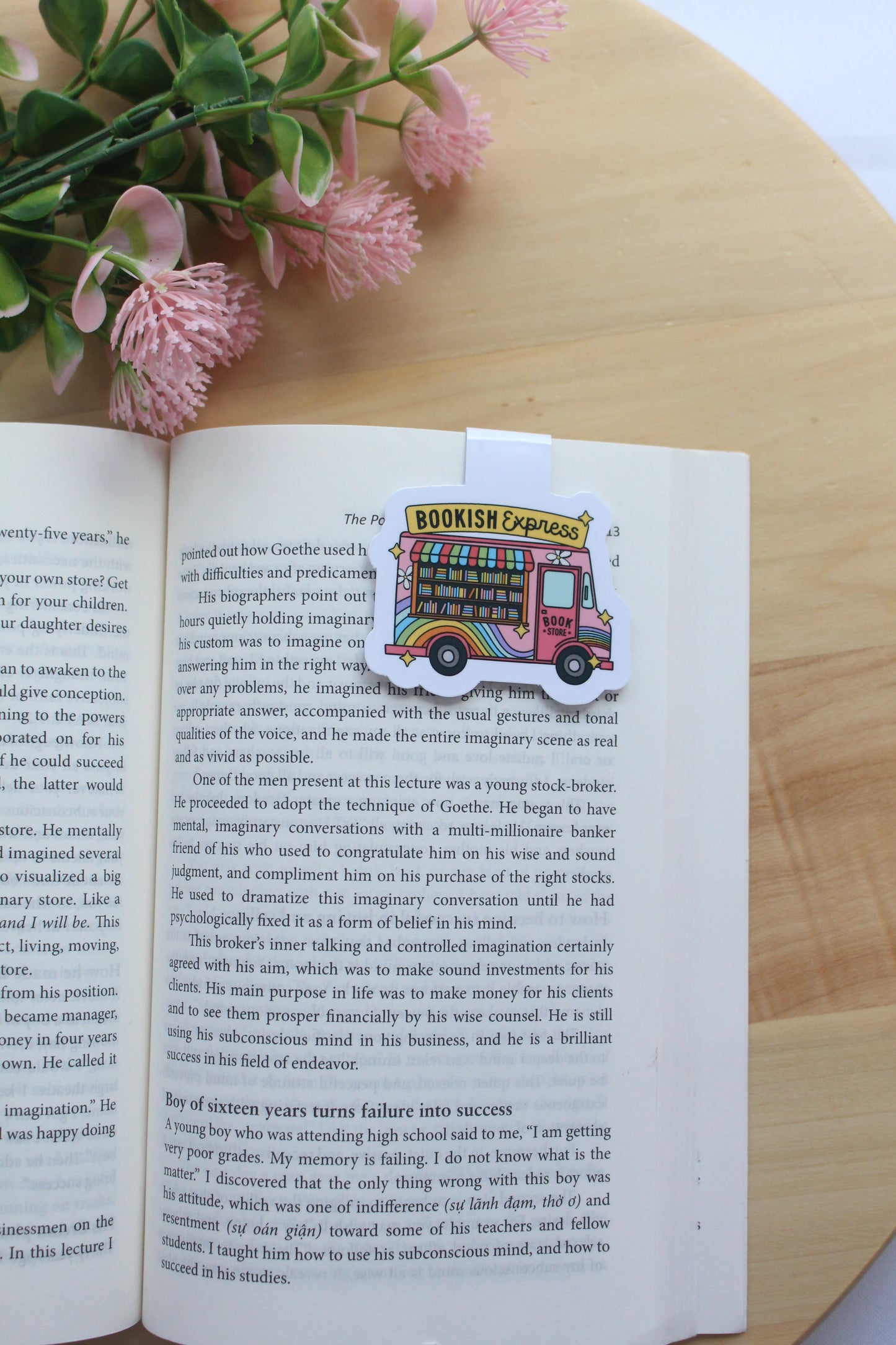 Bookish Express Magnetic Bookmark