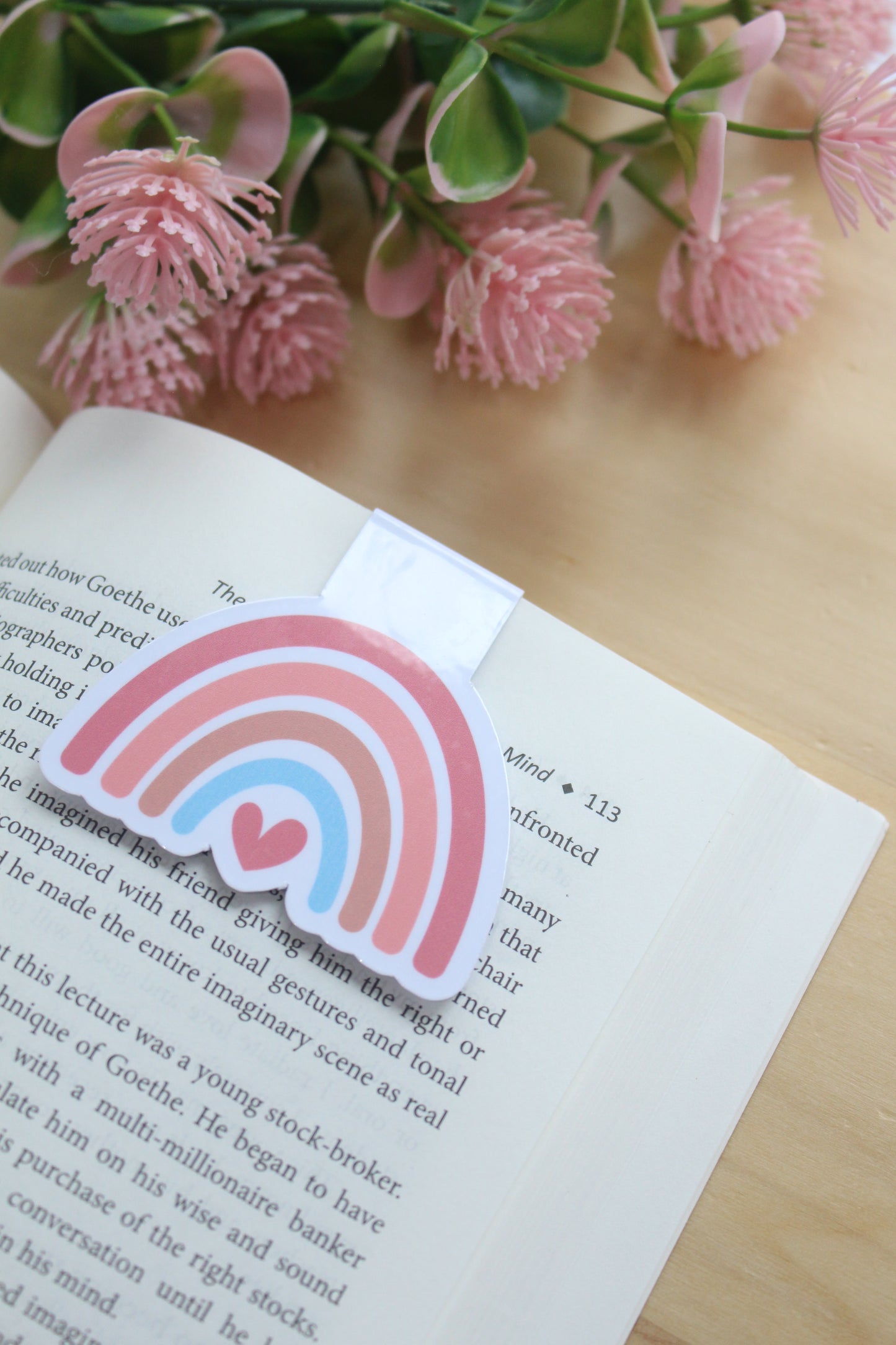 Rainbow Magnetic Bookmark