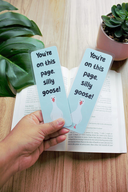 You're on this page silly goose bookmark
