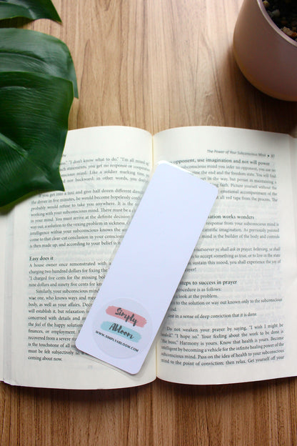 Stop & Stretch dog bookmark