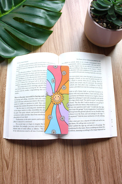 Groovy Sun Rainbow Bookmark