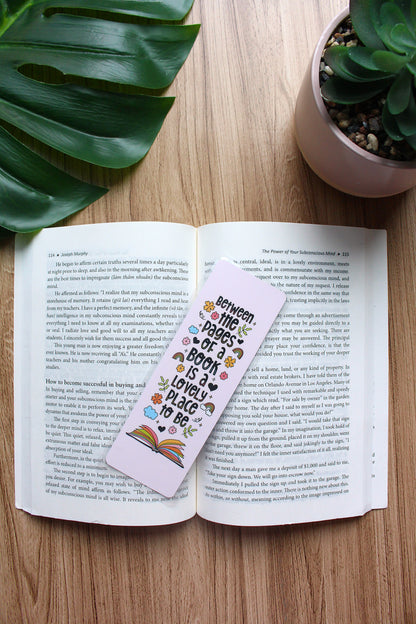 Between the pages of the book  Bookmark