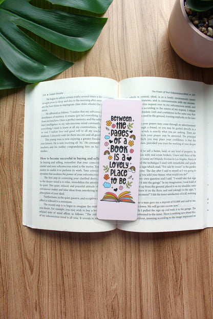 Between the pages of the book  Bookmark