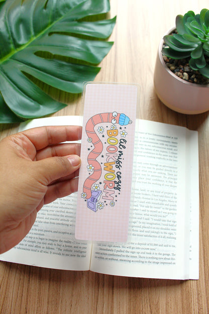 Lil Miss Cozy Bookworm Bookmark