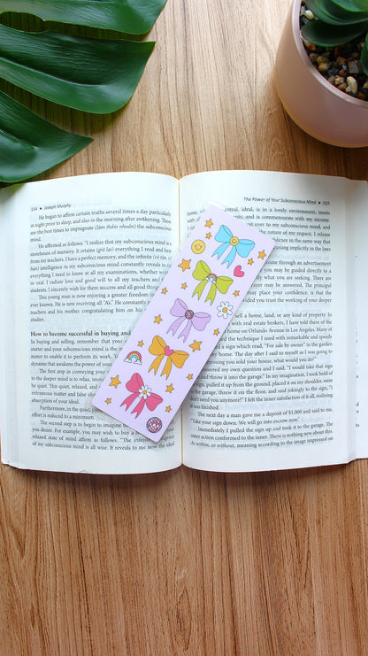 Rainbow Ribbons Bookmark