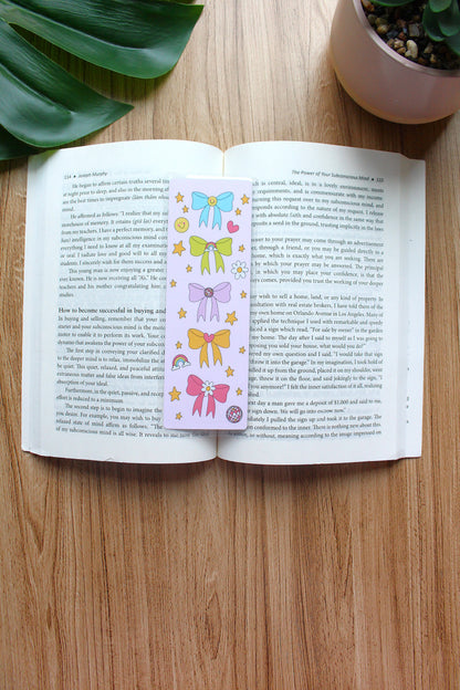 Rainbow Ribbons Bookmark