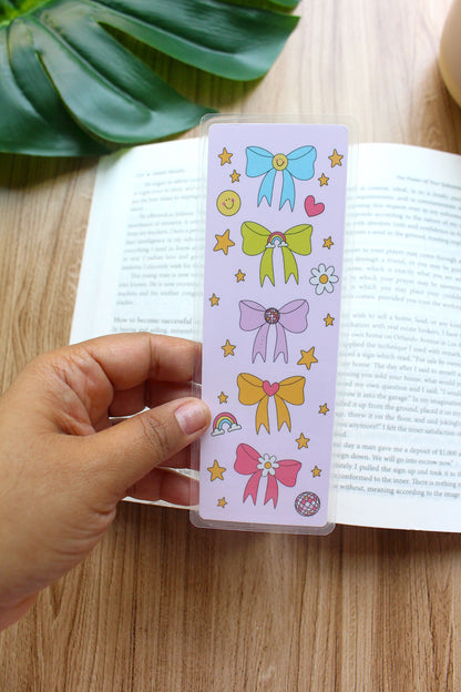 Rainbow Ribbons Bookmark