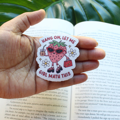 Hang on let me girl math this sticker