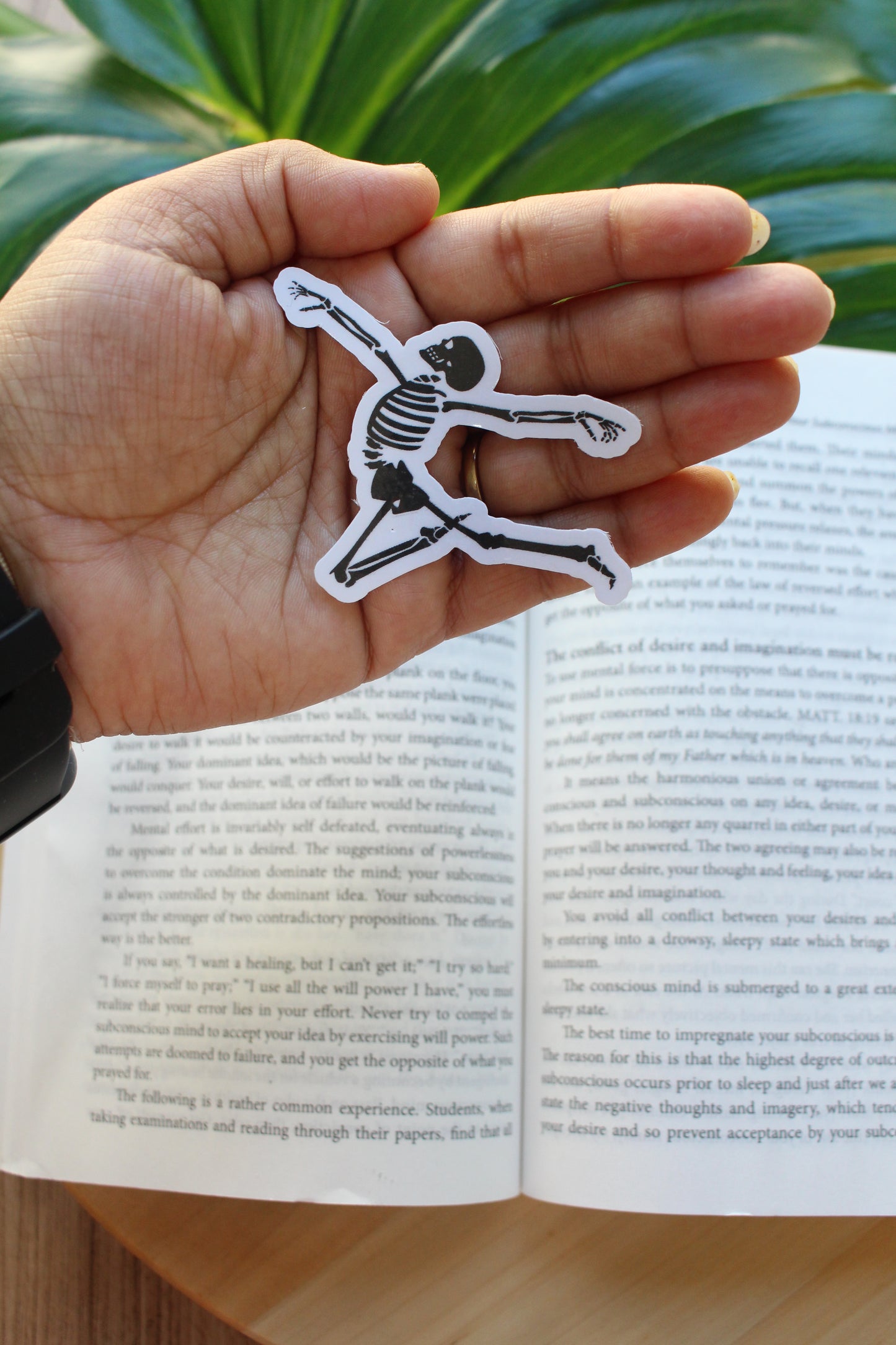 Dancing Skeleton Sticker, Halloween Sticker