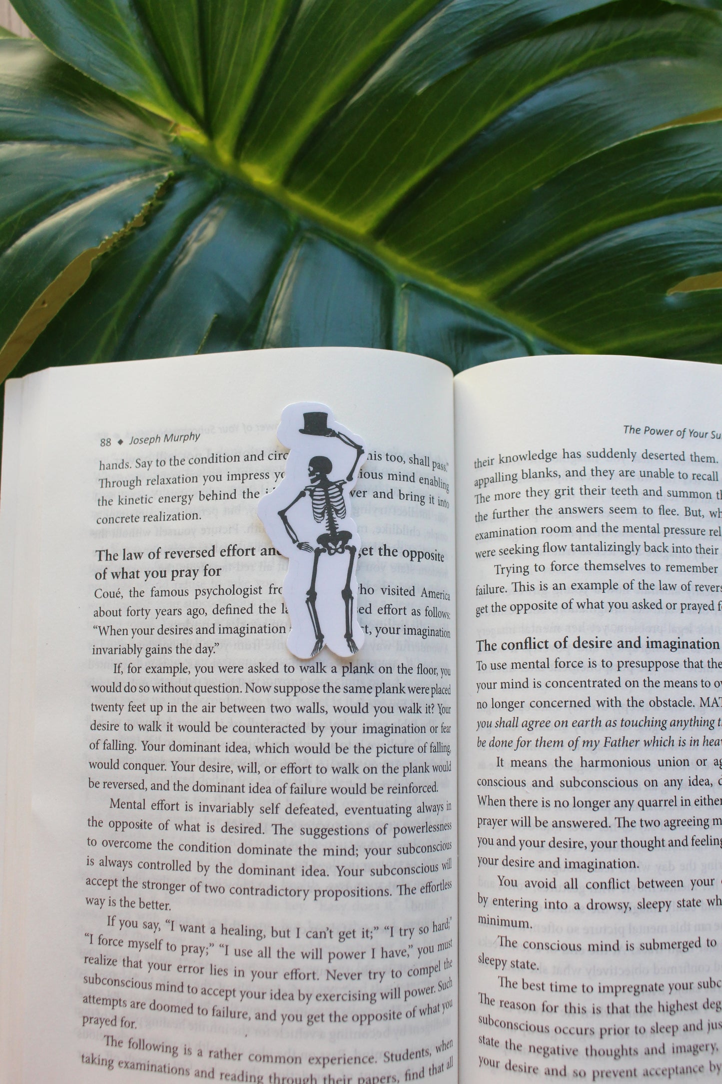 Dancing Skeleton with Hat Sticker, Halloween Sticker