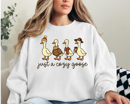 Just a Cozy Goose Shirt & sweatshirt