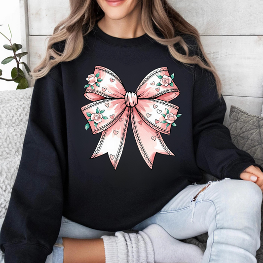 Valentine Bow Shirt & Sweatshirt