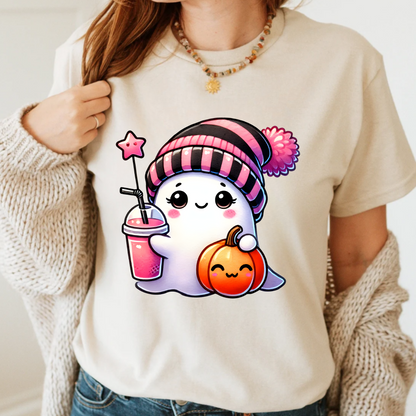 Cute Pink Ghost Shirt