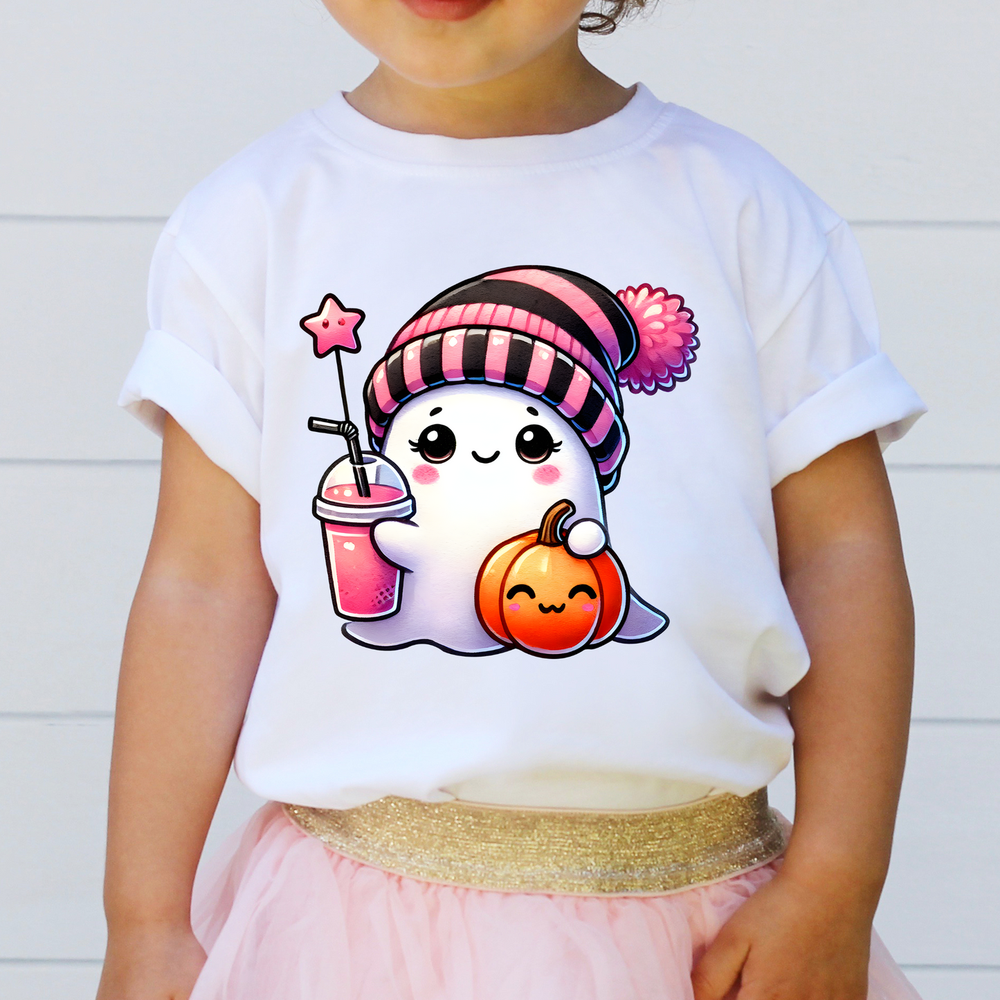 Cute Pink Ghost Shirt