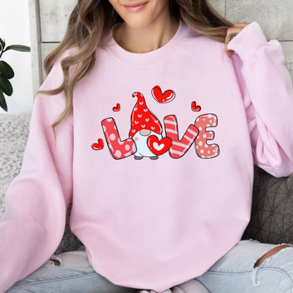 Love Gnome Valentine Shirt & Sweatshirt