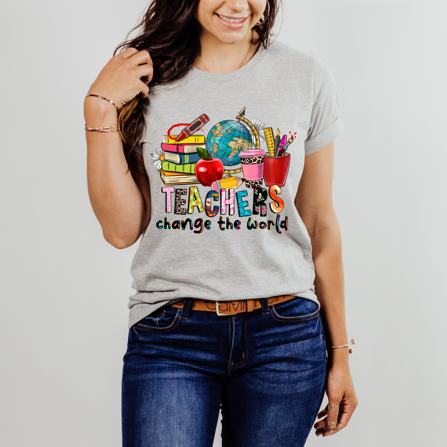 Teachers change the world Shirt & Sweatshirt