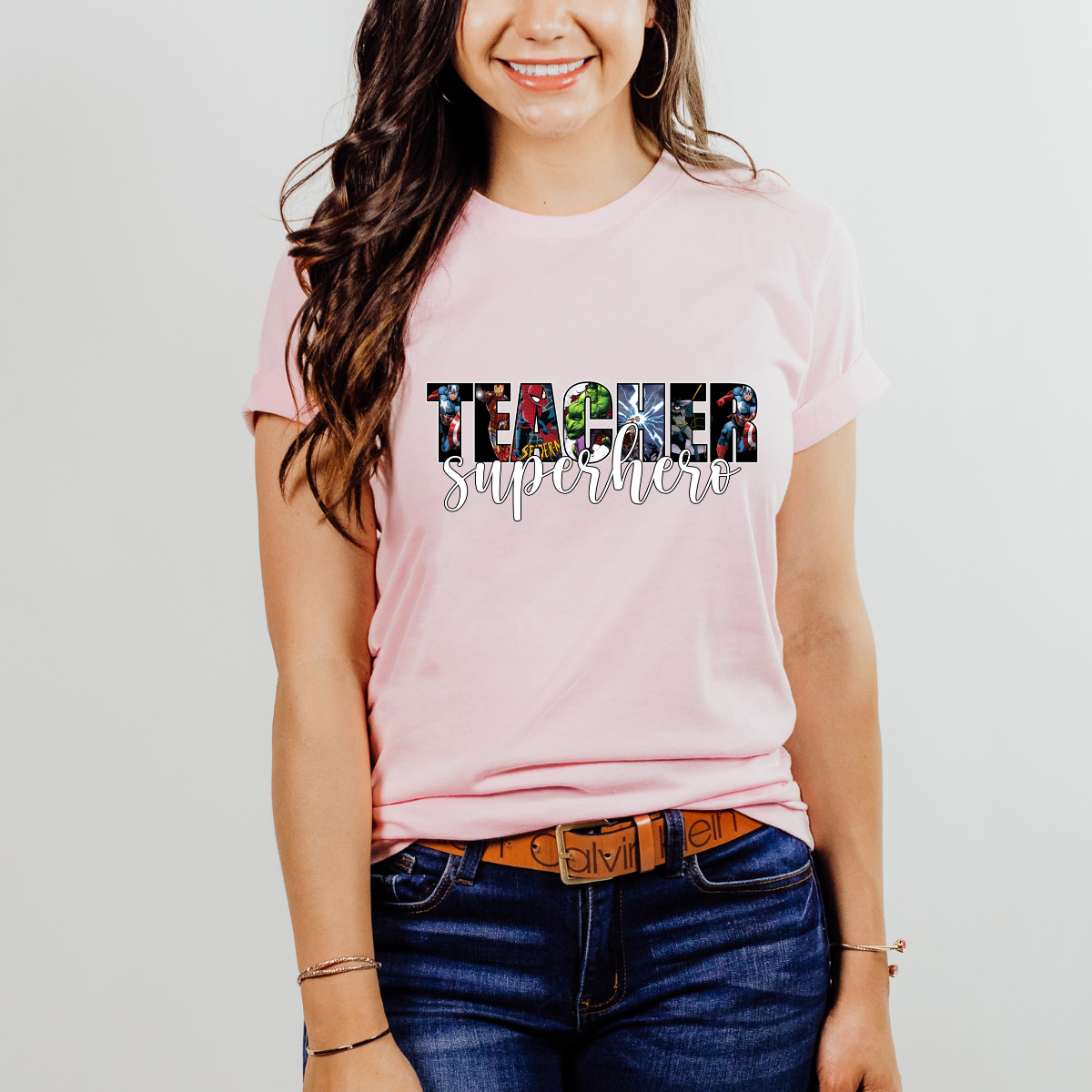 Teacher Superhero Shirt & Sweatshirt