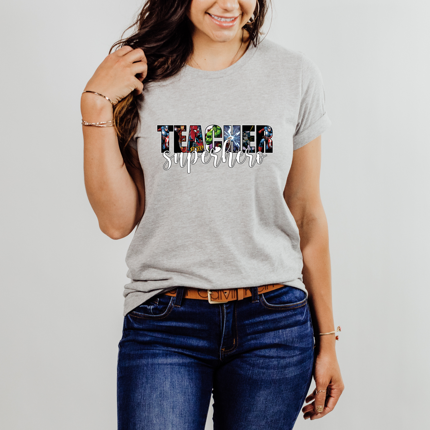 Teacher Superhero Shirt & Sweatshirt