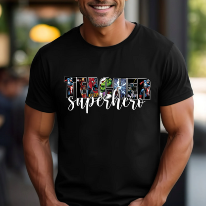 Teacher Superhero Shirt & Sweatshirt